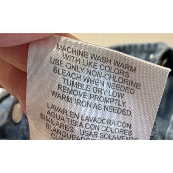 Ben Sherman Jean Overalls Baby Size 12 Months Lightweight Denim - Picture 8 of 8